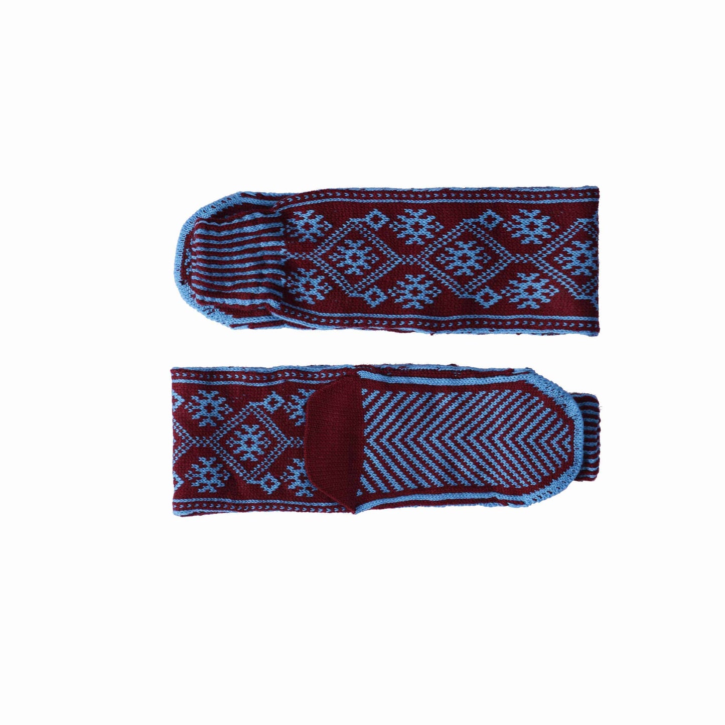 Black Women's Socks Claret Red Blue