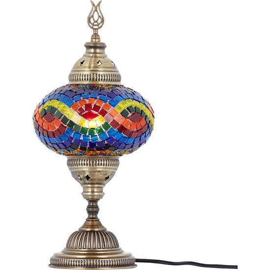Decorative Turkish Mosaic Table Lamp
