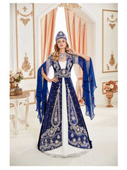 Fancy Blue Caftan Set
