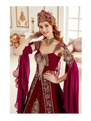 Fuchsia Kaftan Set
