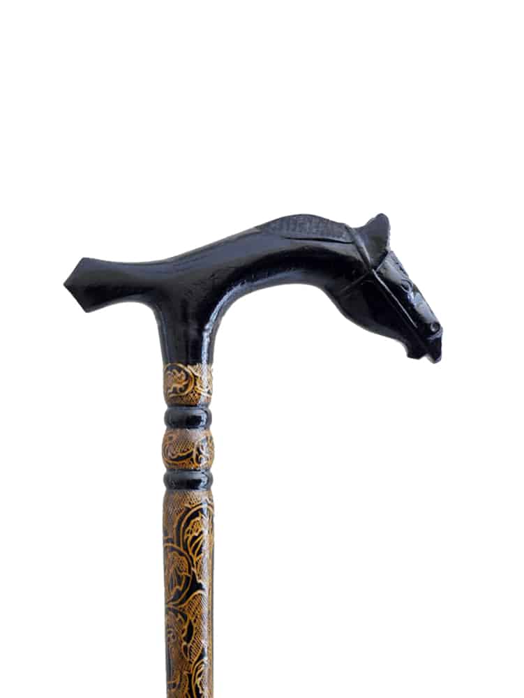 carved walking cane for sale