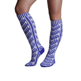 Traditional Turkish Blue Socks For Women