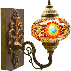 Turkish Glass Sconce Lamp