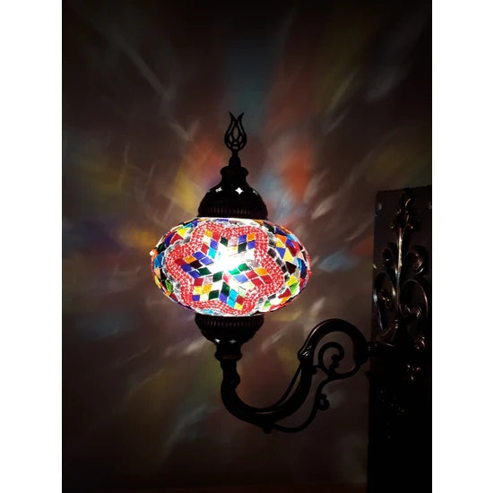 Turkish Glass Wall Lamp