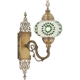 Turkish Mosaic Wall Light Fixture