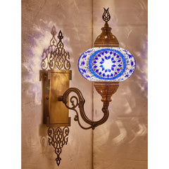 Turkish Sconce Handmade Mosaic