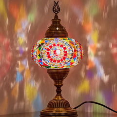 Turkish Stained Glass Table Lamp