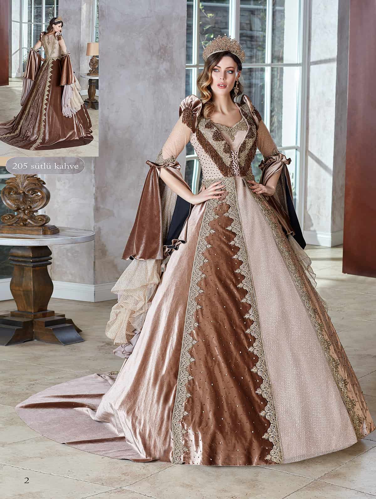 pagoda sleeve victorian sequinned prom dresses