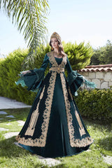 best moroccan plus size kaftan evening dresses with sleeves online