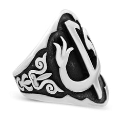 mens stainless steel rings
