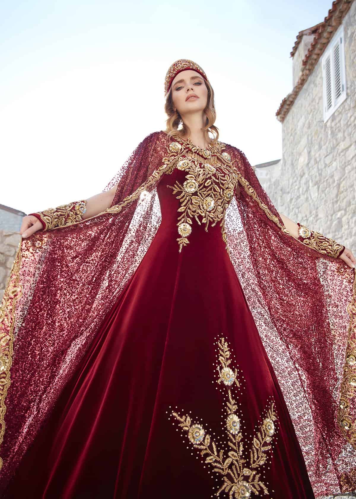 designer floor length velvet elegant prom night party gown dresses