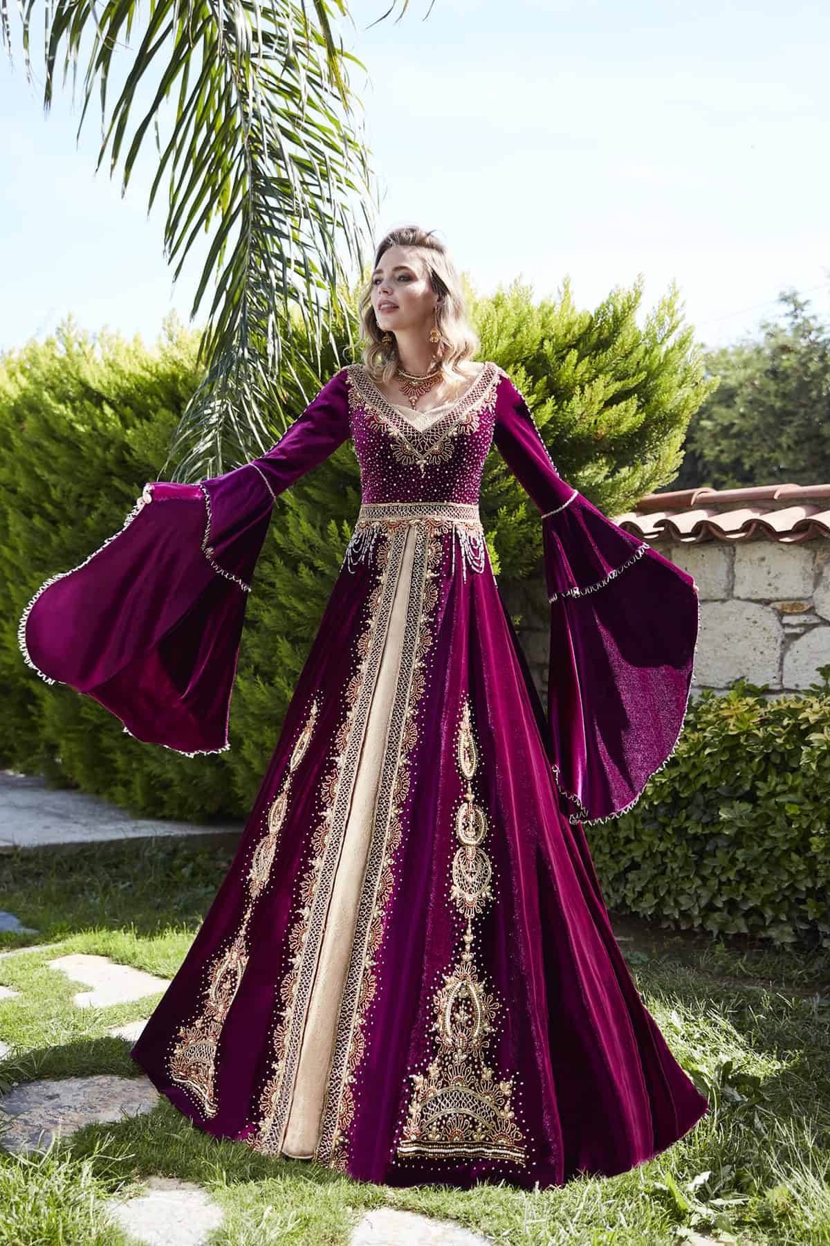 buy long sleeve evening gowns