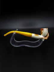 Woman Hand Tobacco Pipe