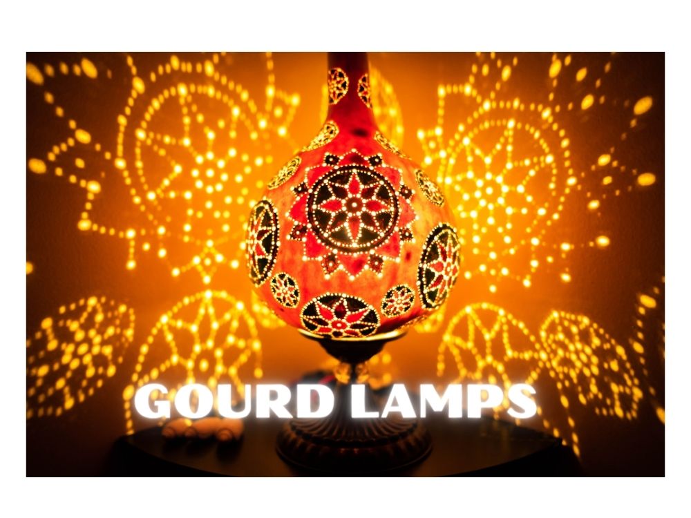 Natural Gourd Lamps