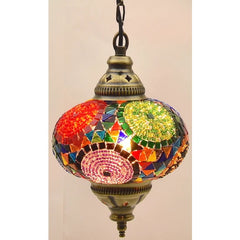 1 Globe Colourful Turkish Mosaic Lamp