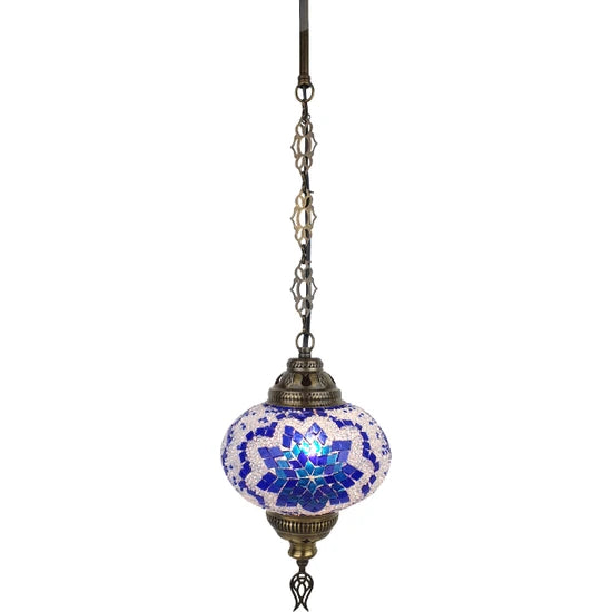 1 Globe Turkish Ceiling Lamp for sale