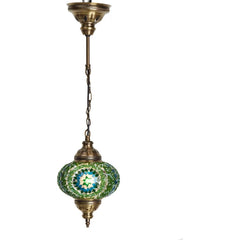 1 Globe Turkish Ceiling Lamp mosaic chandelier