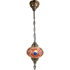 1 Globe Turkish Hanging Light for sale