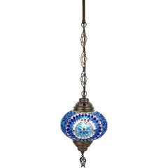 1 Globe Turkish Hanging Light for sale