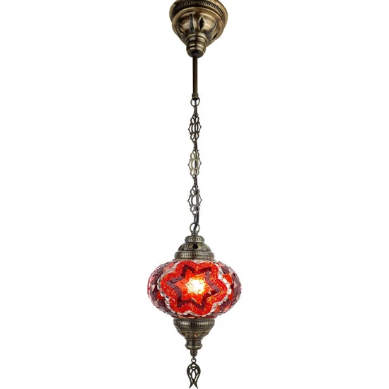 1 Globe Turkish Mosaic Chandelier decorative lamp