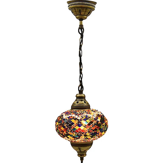 1 Globe Turkish Mosaic Lamp