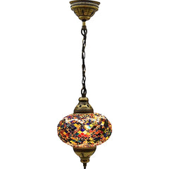 1 Globe Turkish Mosaic Lamp