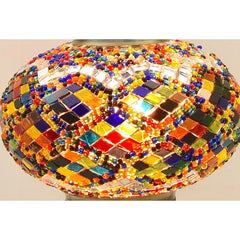 1 Globe Turkish Mosaic Lamp