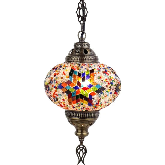 1 Globe Turkish Mosaic Lamps