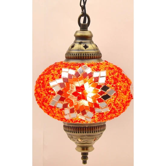 1 Globe Turkish Mosaic Light