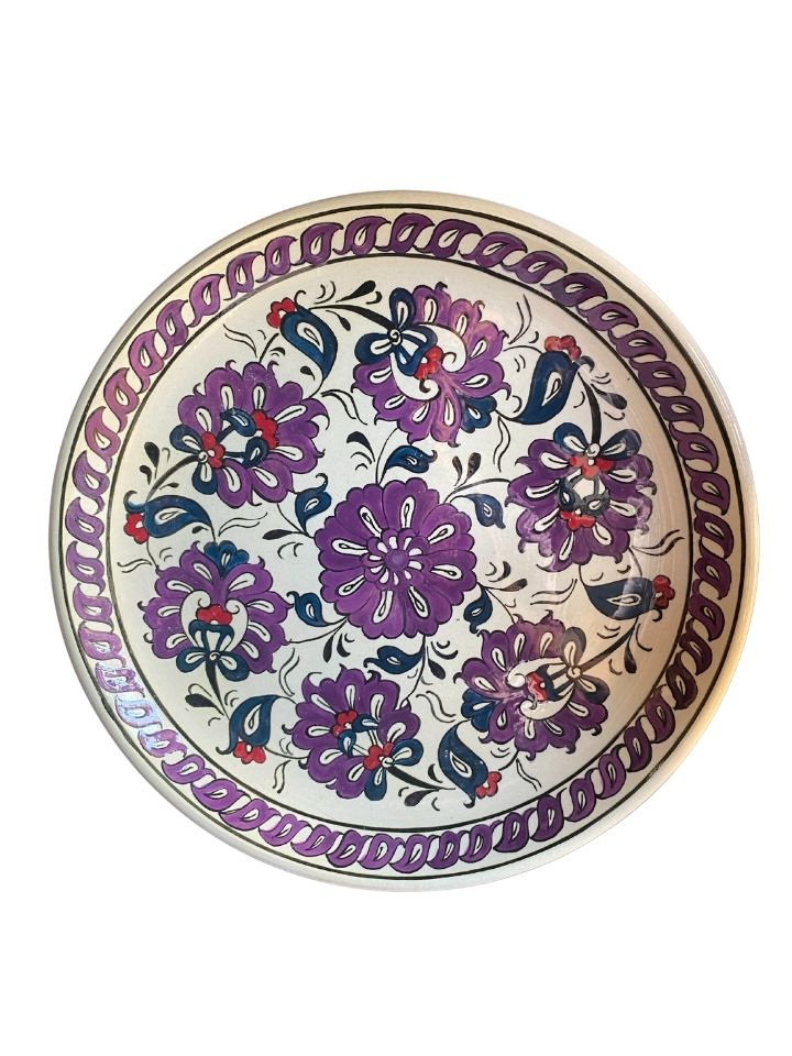 Oriental Blooms Turkish Wall Plate