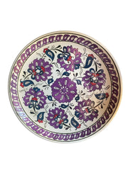 Oriental Blooms Turkish Wall Plate