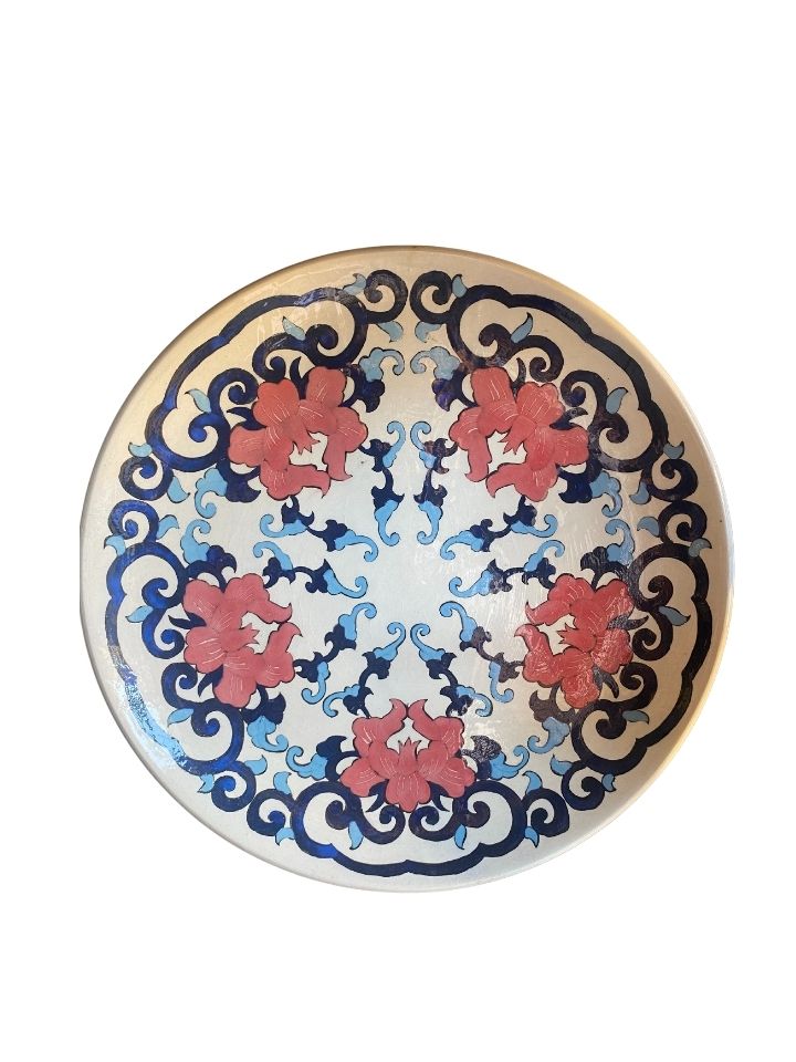 Turkish Blooms Aesthetic Room Decor Wall Plate