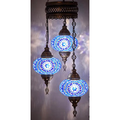 3 Globe Turkish Ceiling Lamps