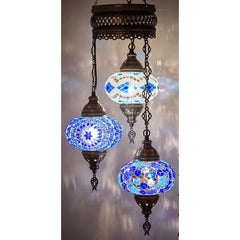 3 Globe Turkish Chandelier