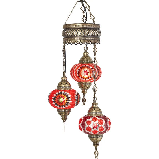 3 Globe Turkish Hanging Lights