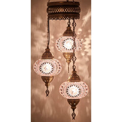 3 Globe Turkish Style Lamps