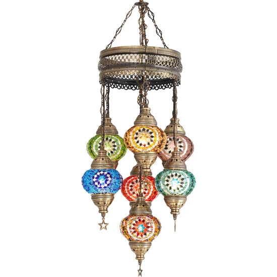 7 Globe Turkish Lanterns