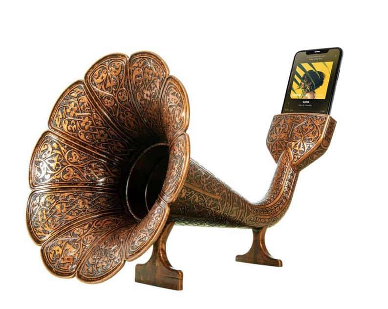 Acoustic Gramophone Speaker Phone Dock