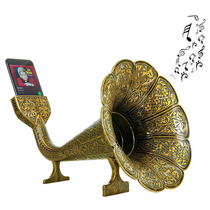 Acoustic Gramophone Speaker Phone Dock