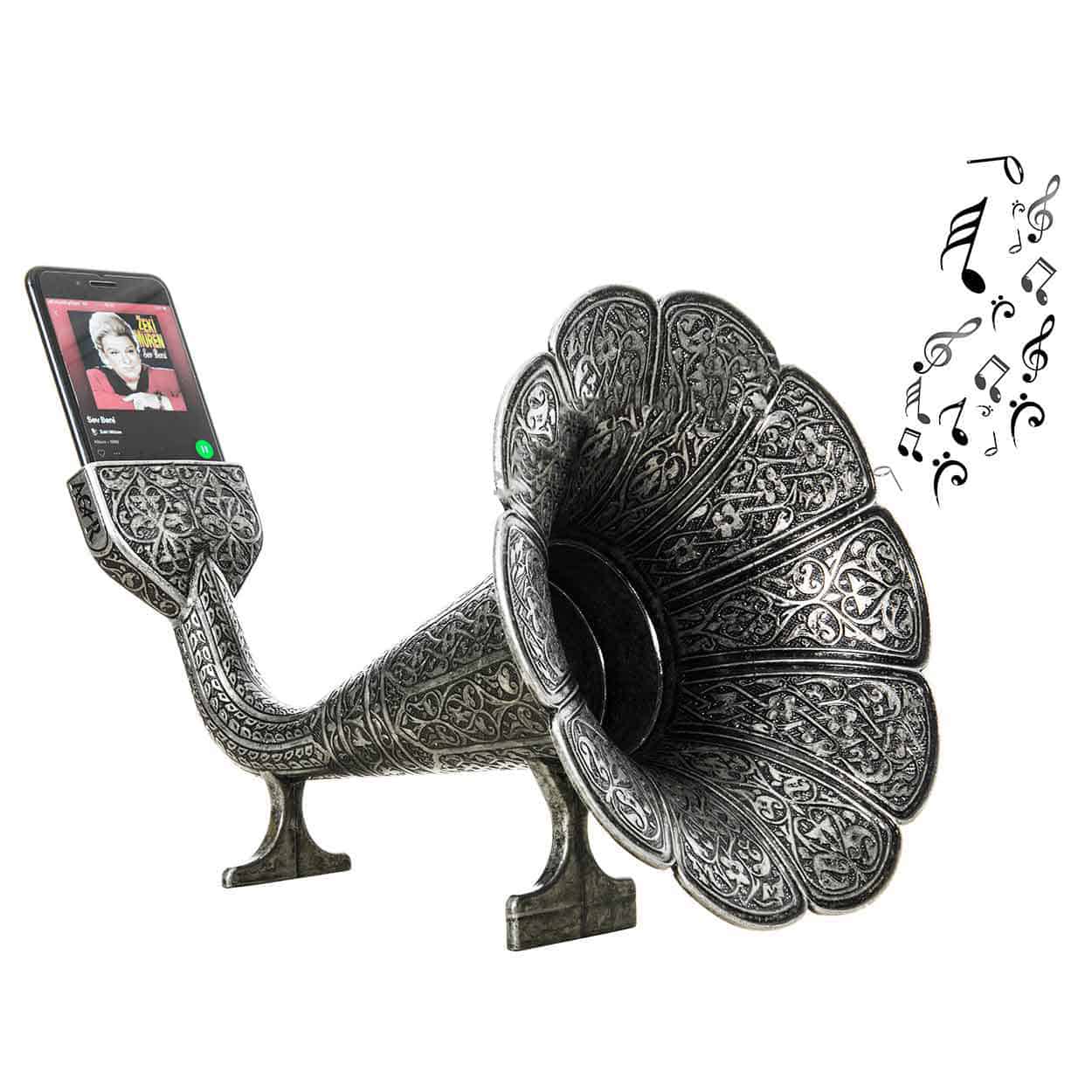 Acoustic Gramophone Speaker Phone Dock