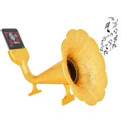 Acoustic Gramophone Speaker Phone Dock