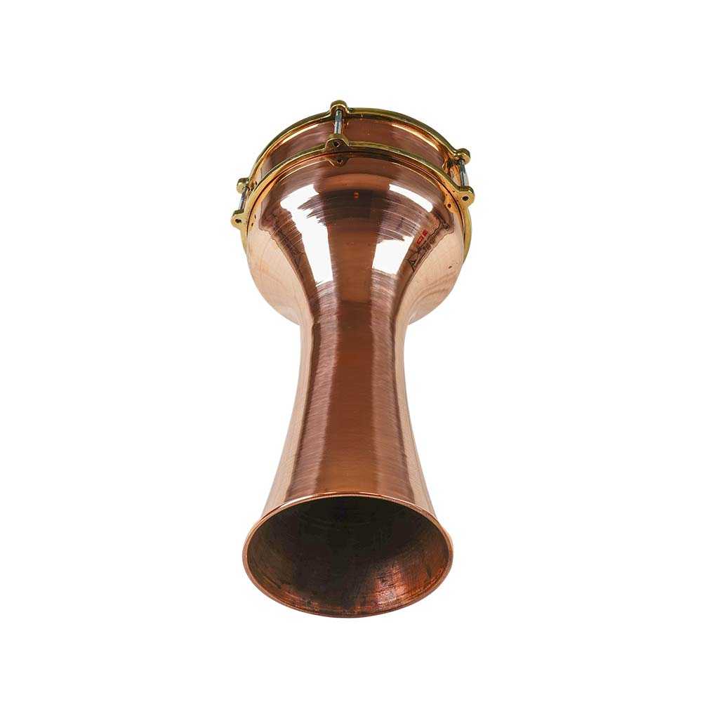 Copper Fiske Plain Darbuka No 6