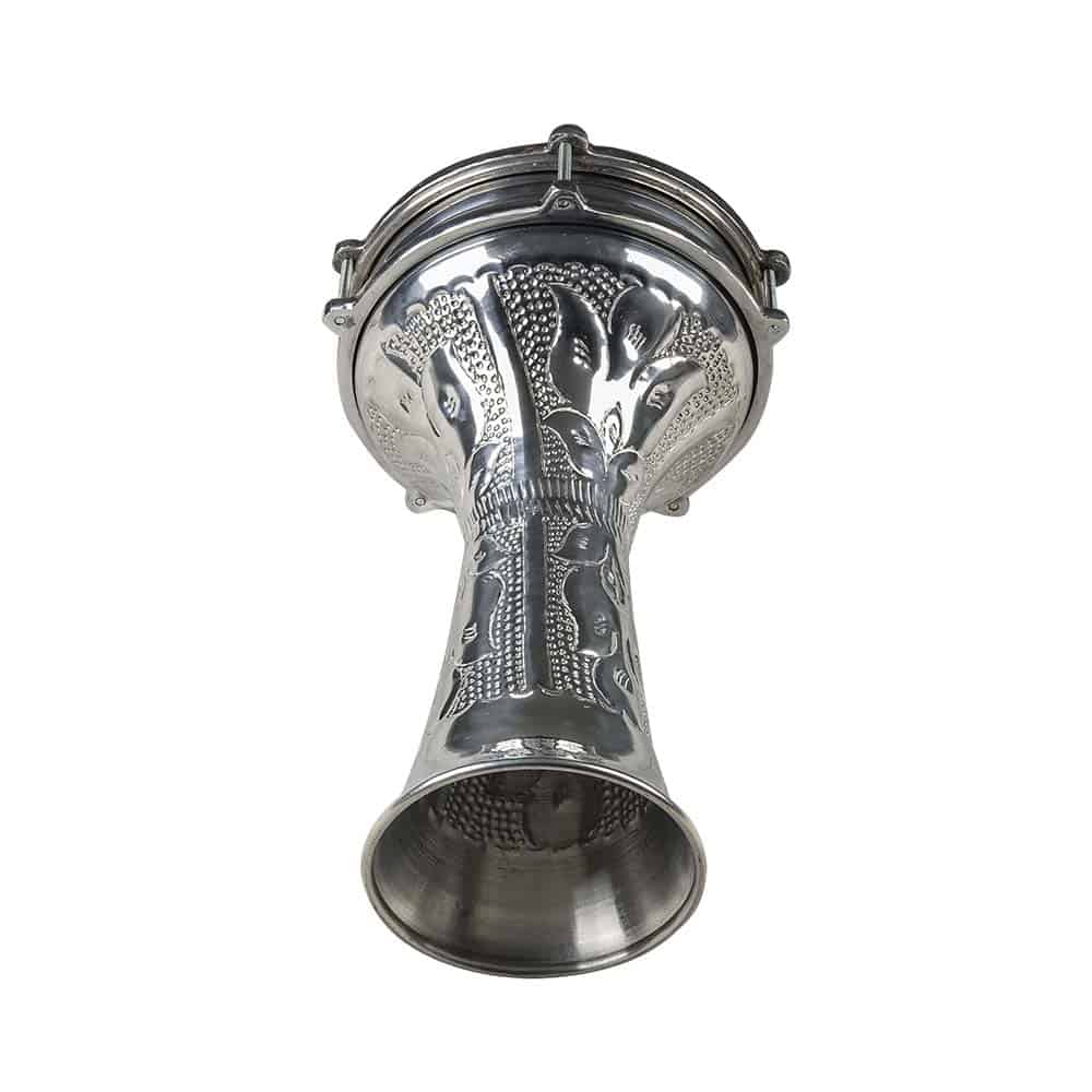 Hand Hammered Aluminium Darbuka No: 6