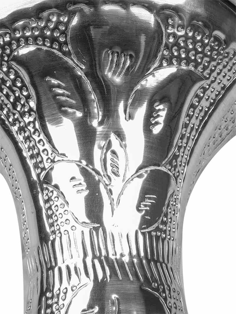 Hand Hammered Aluminium Darbuka No: 6