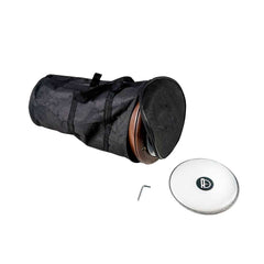 Agean Vinlex Covered Darbuka In Brown