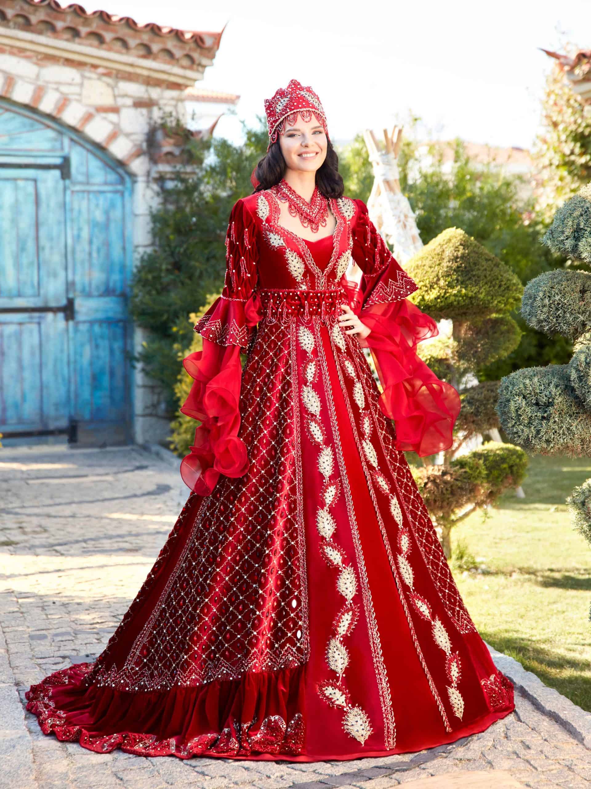 beautiful long sleeve kaftan ball gowns online