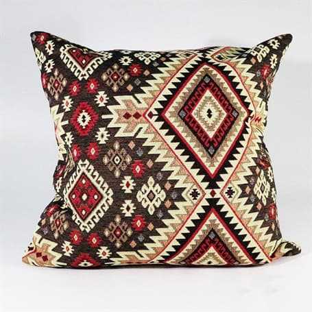 Brown Beige Rug Pillow Turkish Kilims Pillows Case