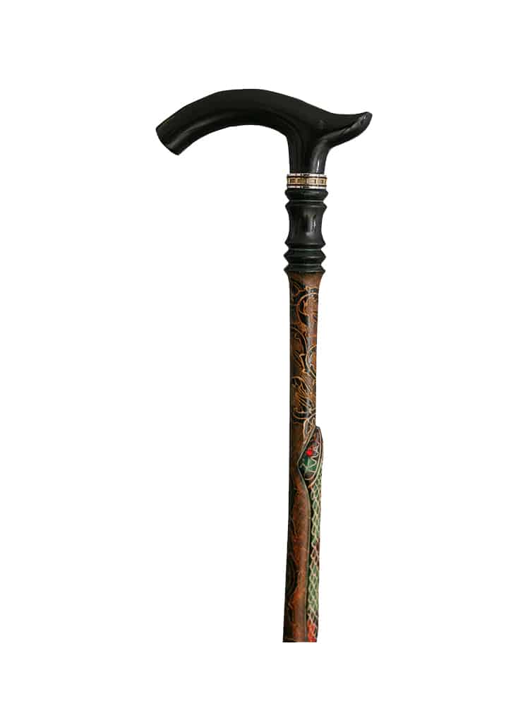 Fritz Buffalo Horn Walking Cane For Men