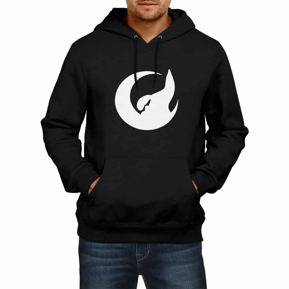 Crescent and Wolf Hooded Sweatshirt