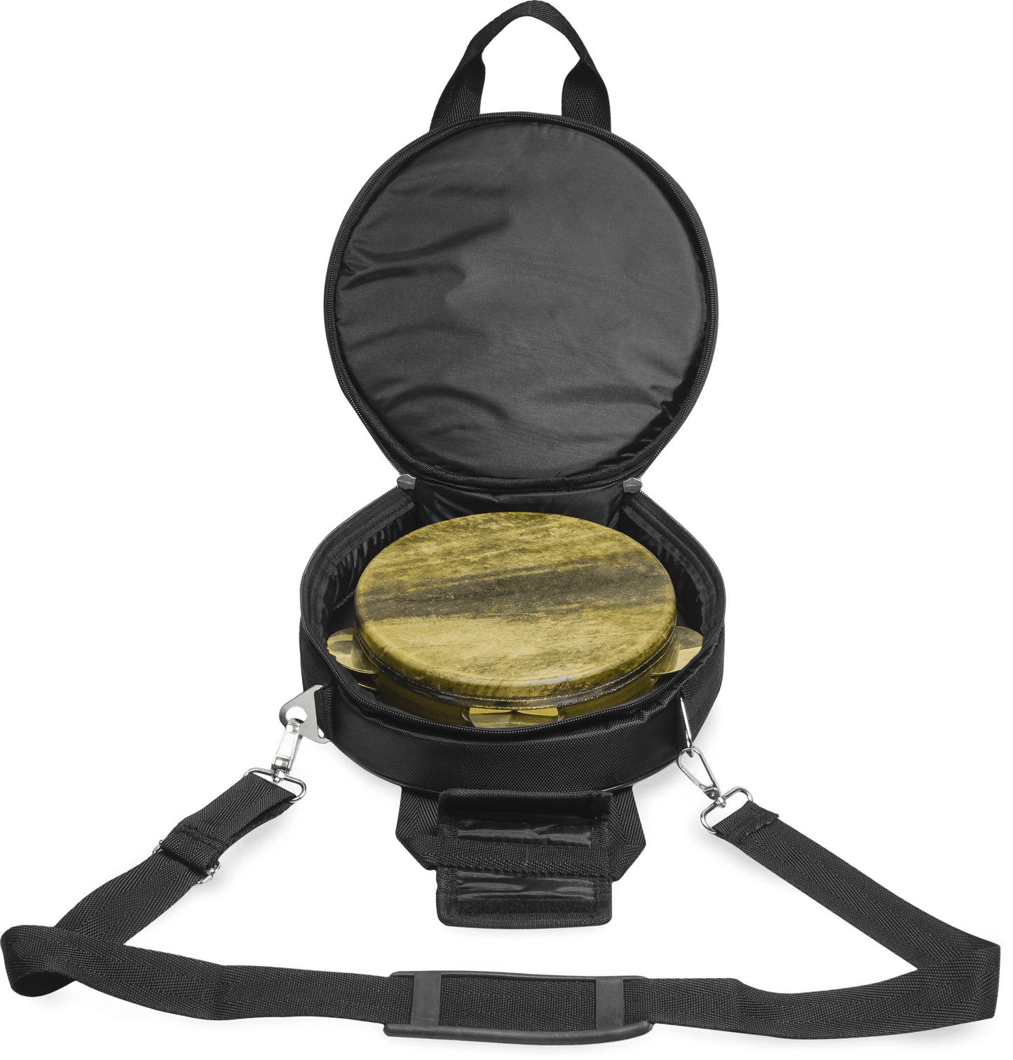 Agean Pro Tunable Riq With Fish Skin And Plain Bells - 23 Cm